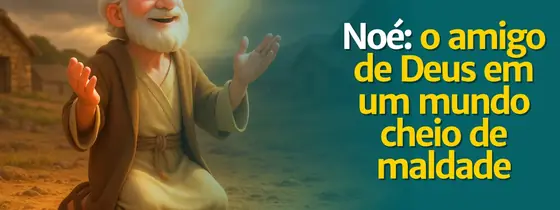 Aula 6: Noé: o amigo de Deus em um mundo cheio de maldade