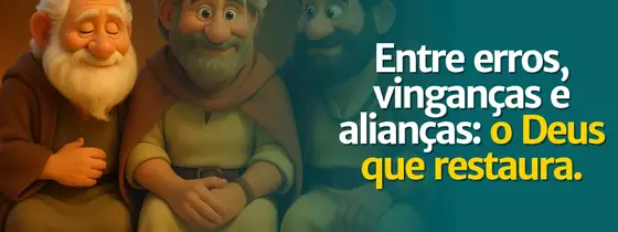 Aula 21: Entre erros, vinganças e alianças: o Deus que restaura